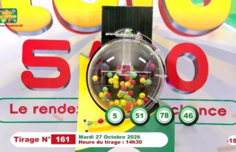 LONAB/FASO LOTO: les résultats du tirage du mardi 27 octobre 2026