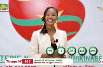 LONAB/FASO LOTO: les résultats du tirage du jeudi 29 octobre 2026