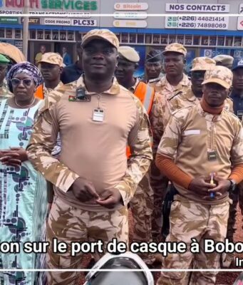Port du casque: le ministre Sana sonne la fin de la récréation à Bobo-Dioulasso