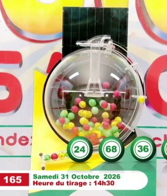LONAB/FASO LOTO: les résultats du tirage du samedi 31 octobre 2026
