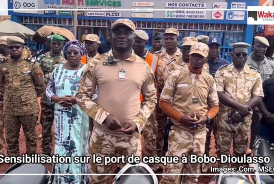 Port du casque: le ministre de la Sécurité sonne la fin de la récréation à Bobo