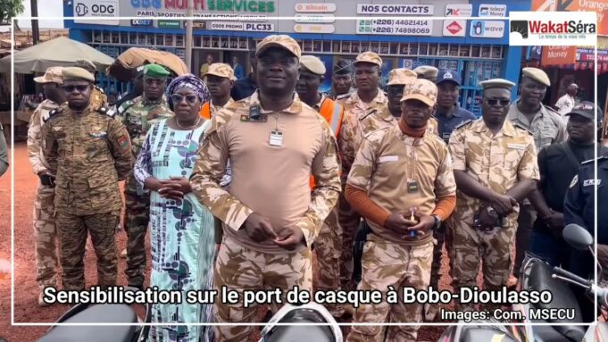Port du casque: le ministre de la Sécurité sonne la fin de la récréation à Bobo