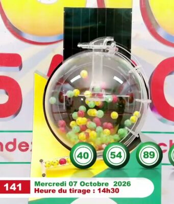 LONAB/FASO LOTO: les résultats du tirage du mercredi 7 octobre 2026